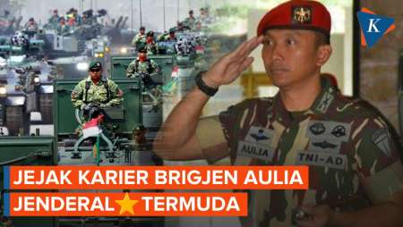 Jejak Karier Brigjen Aulia Dwi Nasrullah, Sang Jenderal Bintang 1 Termuda