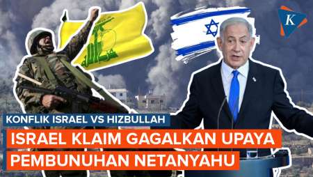 Hizbullah Dibombardir, Israel Klaim Telah Gagalkan Rencana Pembunuhan Netanyahu