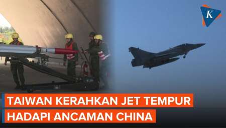 Momen Jet Tempur Taiwan Dikerahkan Dalam Latihan Perang Lawan China