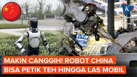 Bukan Petani Biasa, Robot China Ini Jago Memetik Daun Teh!
