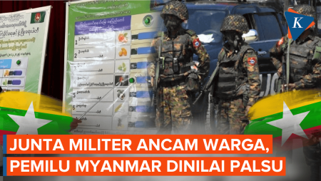 PBB Sebut Pemilu Myanmar Palsu, Junta Militer Ancam Warga Berikan Suara