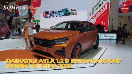 Daihatsu Ayla 1.2 R Bergaya Sport Mejeng Di GIIAS 2023