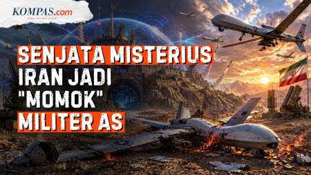 Misteri "Benteng Hantu" Iran: Ampuh Lumpuhkan Drone Canggih, Ujian Baru Senjata Mahal AS
