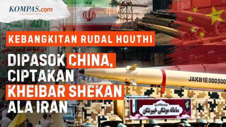 Bukti "Kebangkitan" Houthi: Komponen Rudal Dari China, Tiru Kheibar Shekan Ala Iran, Saudi Dihantam
