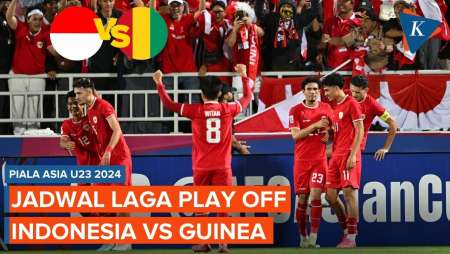 Tiket Terakhir Timnas Indonesia Menuju Olimpiade 2024, Kapan Playoff Indonesia vs Guinea U23?