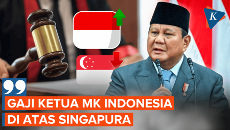 Prabowo Klaim Gaji Hakim Indonesia Di Atas Singapura