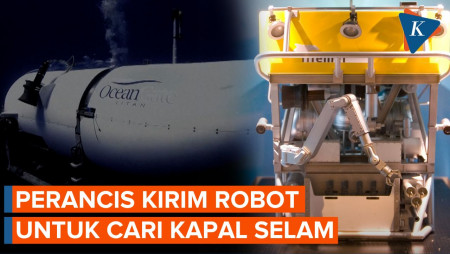 Perancis Kirim Robot Selam untuk Bantu Pencairan Kapal Selam Wisata Titanic