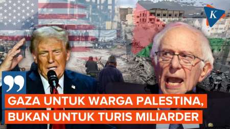 Senator AS Tolak Rencana Trump soal Pindahkan Warga Palestina dari Gaza