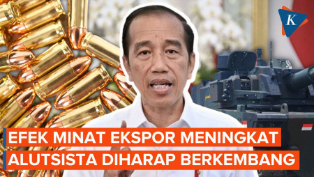 Pasar Global Lirik Indonesia, Jokowi Minta Industri Pertahanan Berkembang