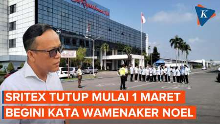 Sritex Akan Tutup 1 Maret, Wamenaker: Negara Berjuang Bersama Buruh