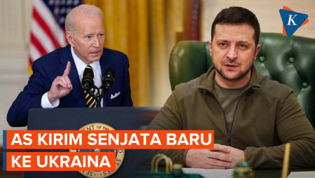 AS Akan Beri Ukraina Senjata Terlarang di Ratusan Negara