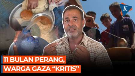 Kondisi Warga Gaza Terkini, Minim Pangan dan Air Bersih