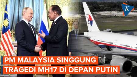 Wakili Keluarga Korban, Anwar Ibrahim Singgung Penembakan MH17 di Depan Putin