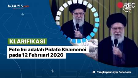 [KLARIFIKASI] Foto Ini Adalah Pidato Khamenei Pada 12 Februari 2026