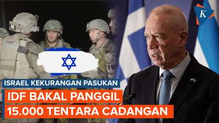 Israel Kekurangan Pasukan yang Bertempur di Gaza, Bakal Panggil Tentara Cadangan