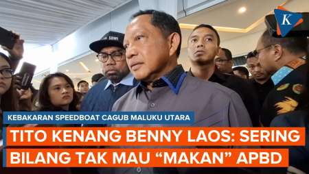 Tito Karnavian Kenang Sosok Benny Laos: Dia Kepala Daerah yang Tak Mau 