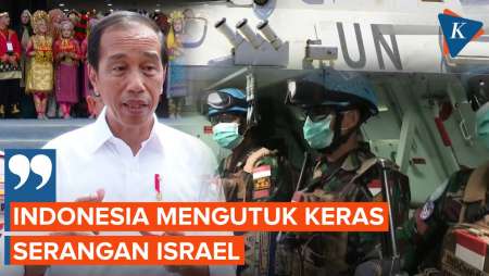 Jokowi: Indonesia Kecam Keras Serangan Israel ke Gaza, Lebanon dan UNIFIL