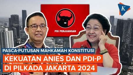 Kekuatan Anies dan PDI-P Usai Putusan MK, Apakah Bakal Goyahkan KIM Plus di Pilkada Jakarta?