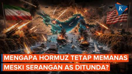 Trump Tunda Serang Iran, Selat Hormuz Tetap Jadi Medan Ketegangan