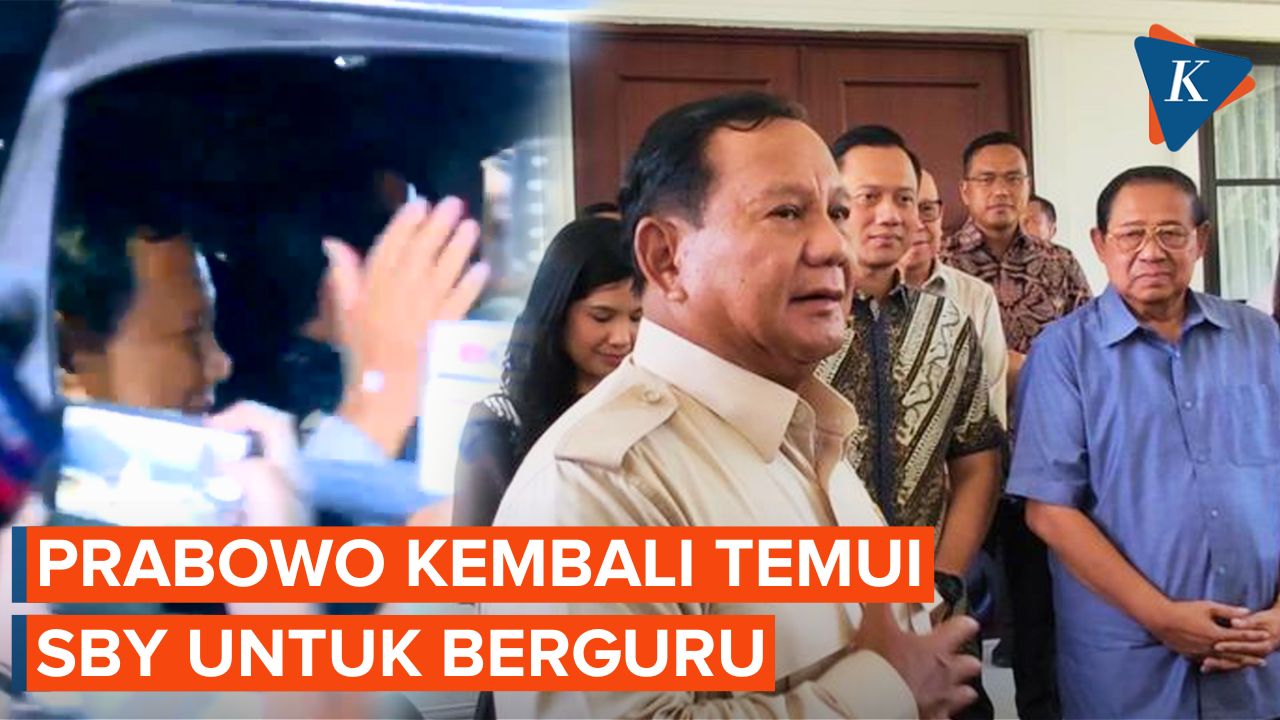 Prabowo Dua Kali Bertemu SBY, Dinilai Berguru Susun Kabinet "Pelangi"