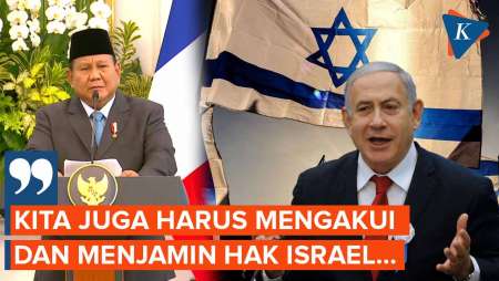 Prabowo: Kita Harus Akui dan Jamin Hak Israel Berdiri sebagai Negara