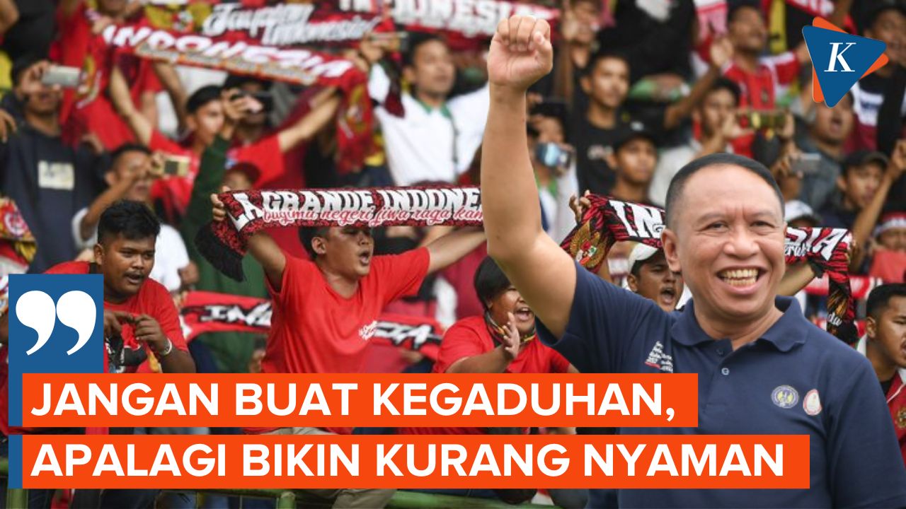 Laga Indonesia Vs Vietnam, Menpora Minta Suporter Jangan Buat Kegaduhan