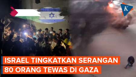 Serangan Israel Terbaru Tewaskan Lebih dari 80 Orang Termasuk Anak-anak Gaza