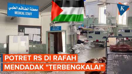 Suasana Rumah Sakit di Rafah Mendadak Terbengkalai, Ditinggalkan Pasien dan…