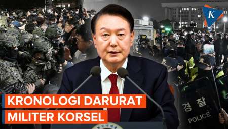 Kronologi Pengumuman Darurat Militer Korsel dan Akhirnya Dicabut