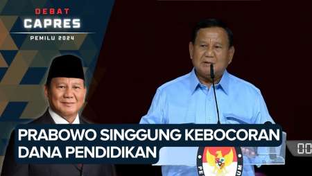 Momen Anies Angguk-angguk Dengar Prabowo Bicara Kebocoran Dana Pendidikan