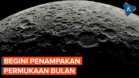 Pesawat Ruang Angkasa India Sampai di Bulan, Begini Penampakan Permukaannya