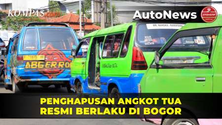Regulasi Penghapusan Angkot Tua Resmi Berlaku Di Bogor