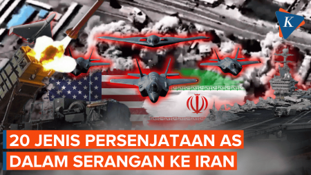 Daftar Persenjataan AS Dalam Serangan Ke Iran, Ada B-2 Bomber Hingga F-35