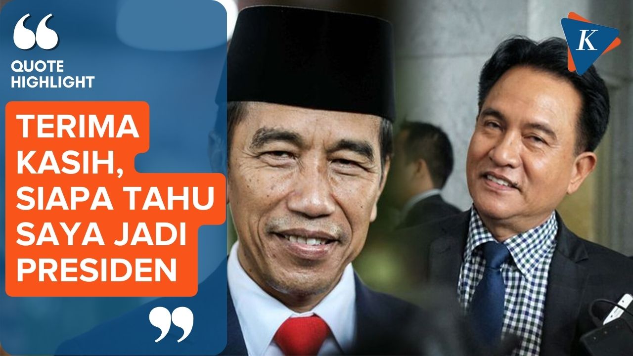 Ini Jawaban Yusril Usai Didukung Jokowi Maju Jadi Capres