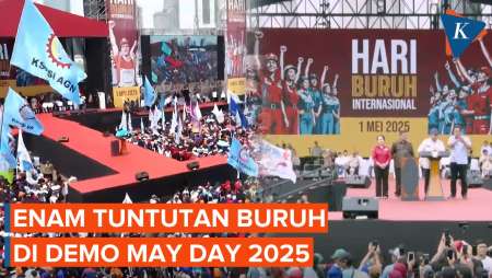 Ini 6 Tuntutan Buruh di Peringatan Hari Buruh Internasional 2025 di Monas