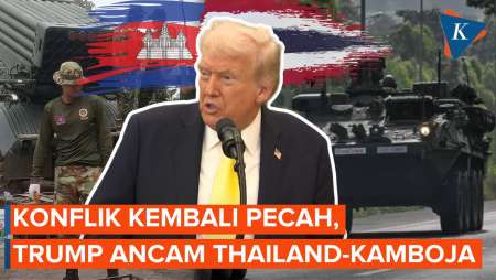 Thailand-Kamboja Kembali Bentrok, Trump Turun Tangan