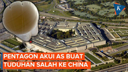 Pentagon Akui AS Salah Menuduh China soal Balon Mata-mata