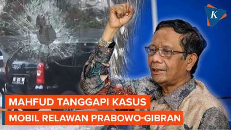 Logam Bulat Ditemukan di Mobil Relawan Prabowo yang Ditembak OTK, Mahfud Minta Pelaku Ditangkap