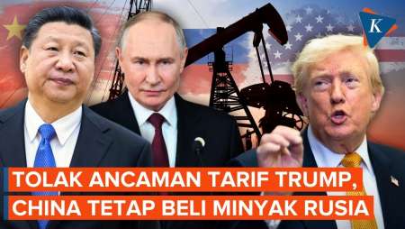 China Menolak Tunduk Ancaman Tarif AS, Tetap Beli Minyak Rusia