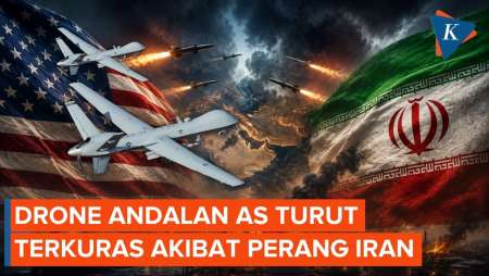 Tak Hanya Rudal, Drone MQ-9 Reaper AS Juga Terkuras Dalam Perang Iran