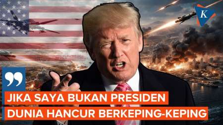 Trump Klaim Dunia Bisa Kocar-kacir Jika Ia Bukan Presiden