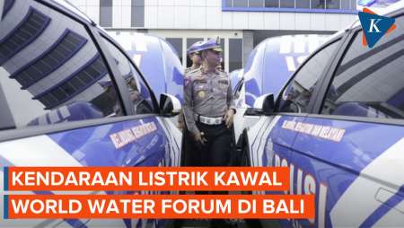 Korlantas Polri Akan Kawal Kepala Negara Pakai Kendaraan Listrik di World Water Forum di Bali
