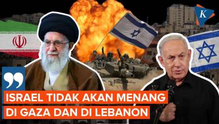 Khamenei Bersumpah Israel Tak Akan Menang di Gaza Maupun Lebanon