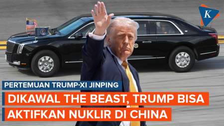 Dilindungi The Beast, Trump Bisa Aktifkan Nuklir Selama Di China
