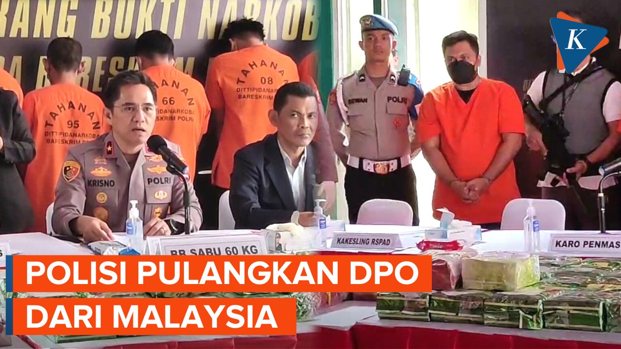 Polisi Pulangkan Akbar Antoni dari Malaysia, Buron Kasus Narkoba sejak Oktober 2022