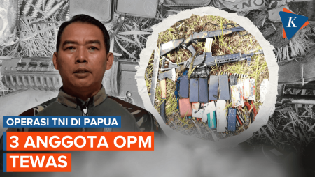 TNI Lumpuhkan 3 Anggota OPM di Puncak Papua