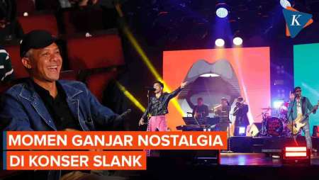 Momen Ganjar Pranowo Nonton Konser Slank di Jakarta