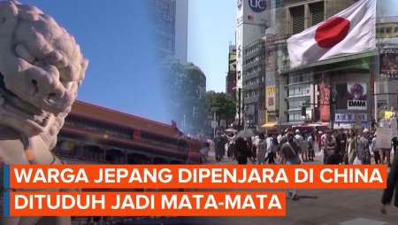 Dituduh Mata-Mata, China Penjarakan Warga Jepang Selama 3,5 Tahun