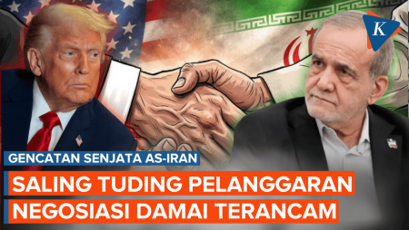 AS-Iran Saling Tuding Langgar Gencatan Senjata, Negosiasi Damai Terancam