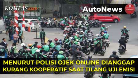 Soal Tilang Uji Emisi, Polisi Sebut Ojek Online Jadi Pihak yang Kurang Kooperatif